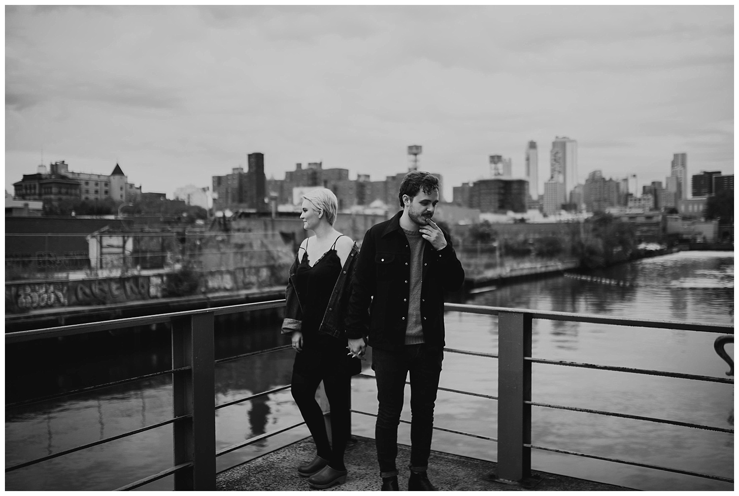 Trendy Brooklyn Couple Session // NYC // Parr Photo