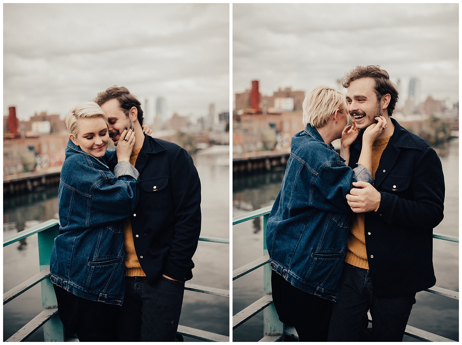 Trendy Brooklyn Couple Session // NYC // Parr Photo picture