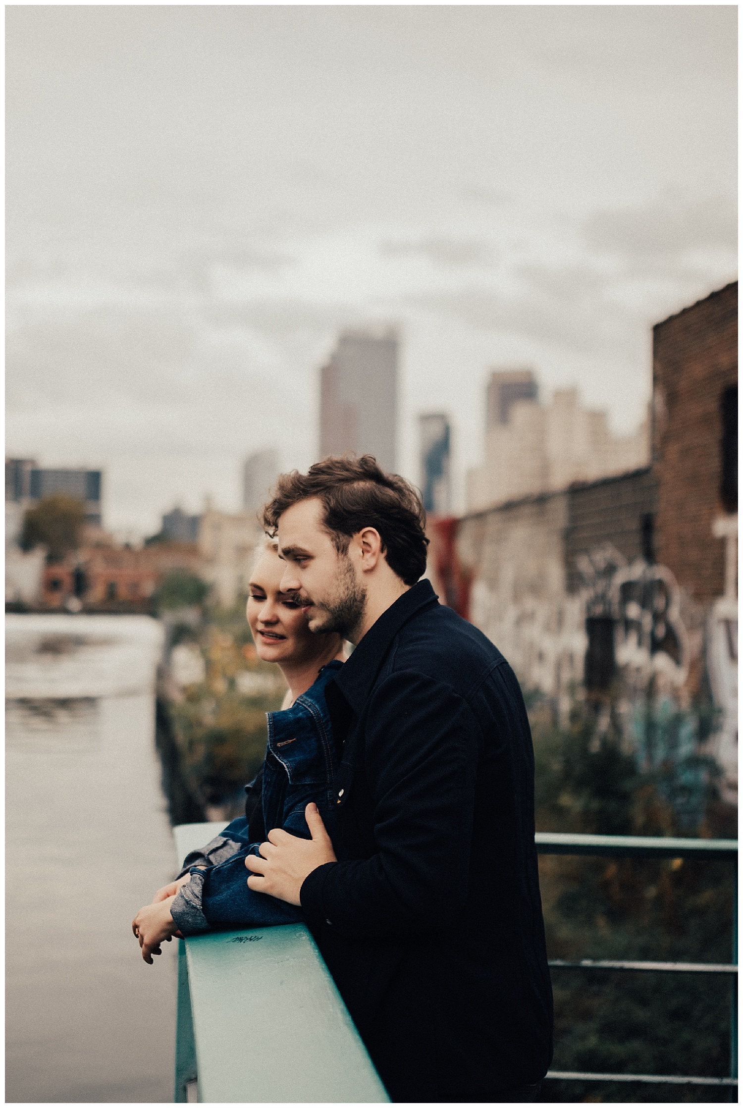 Trendy Brooklyn Couple Session // NYC // Parr Photo Co.