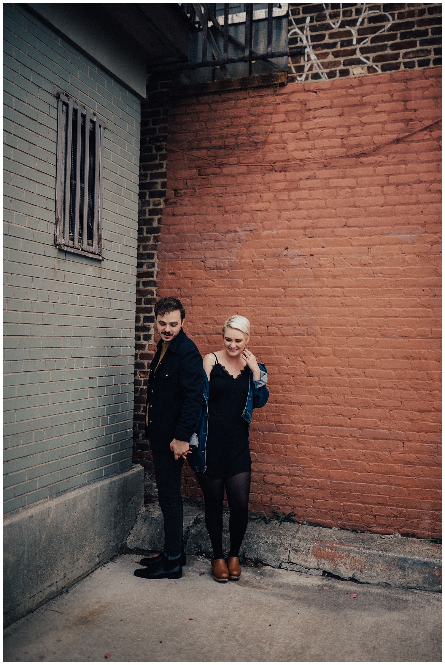 Trendy Brooklyn Couple Session // NYC // Parr Photo Co.