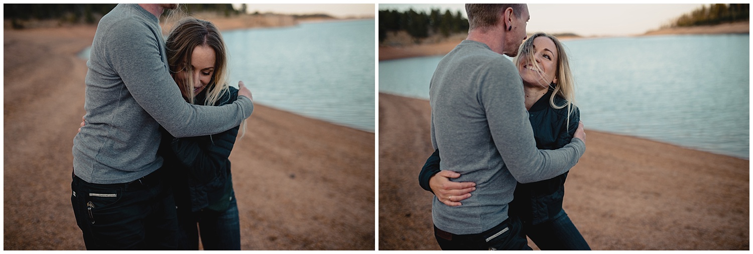 Colorado Springs Couple at Rampart Reservoir • Parr Photo picture