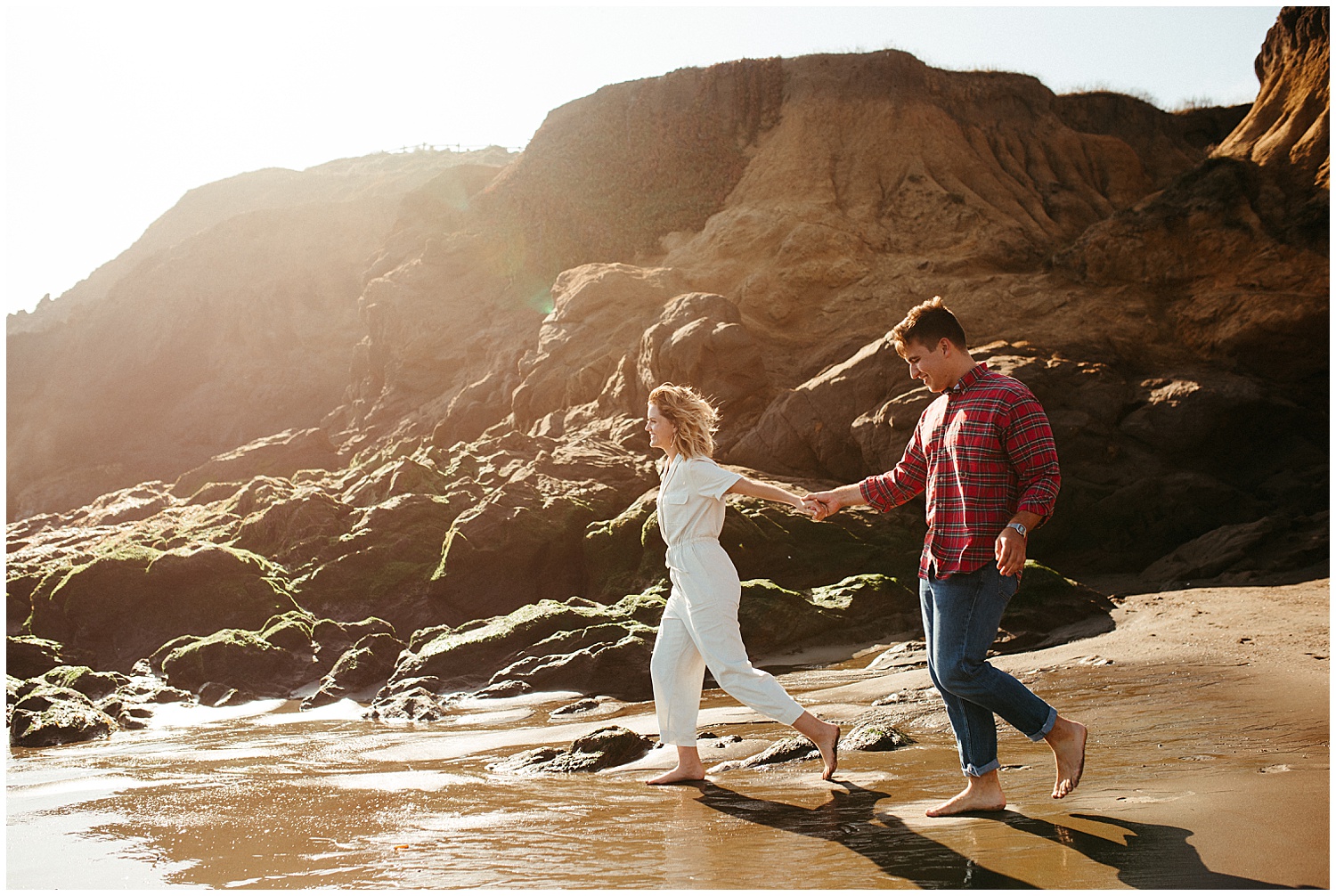 marin headlands engagement session