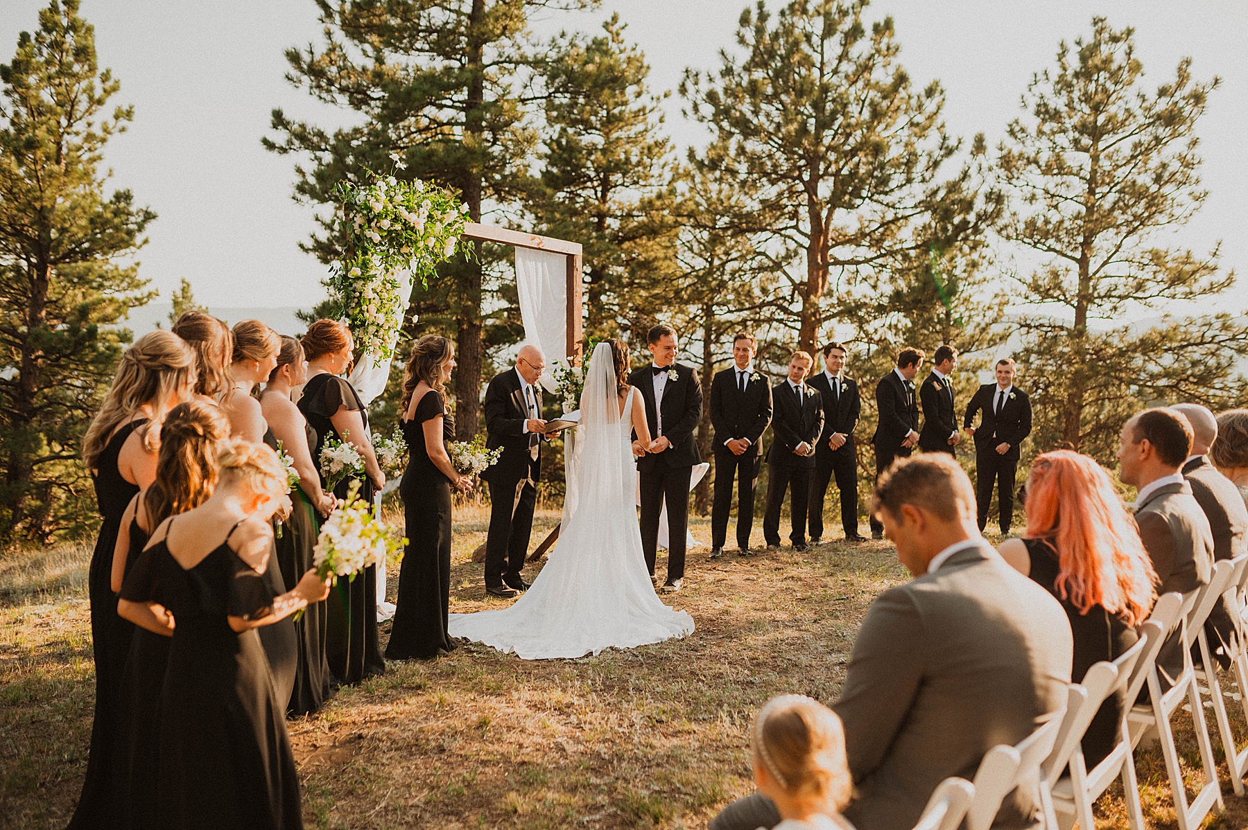 Boulder wedding at a private residence