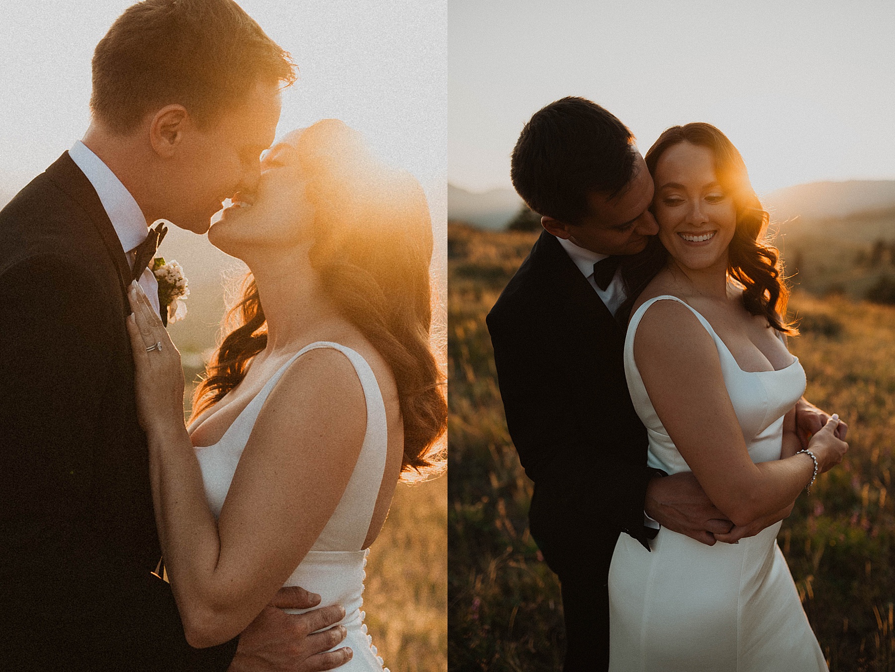 bride and groom portraits at their boulder wedding. Rocky Mountain Bride