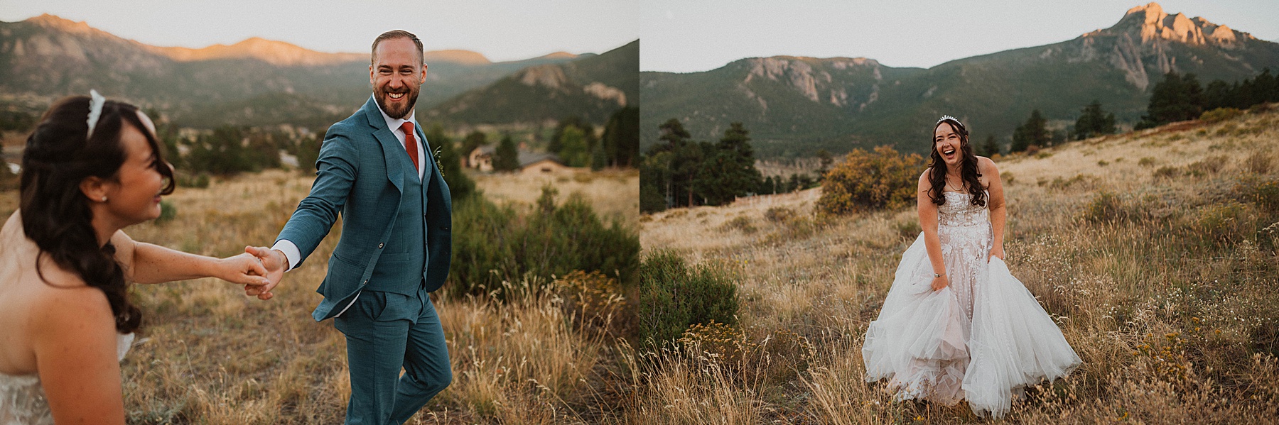 wedding at taharaa mountain lodge in estes park