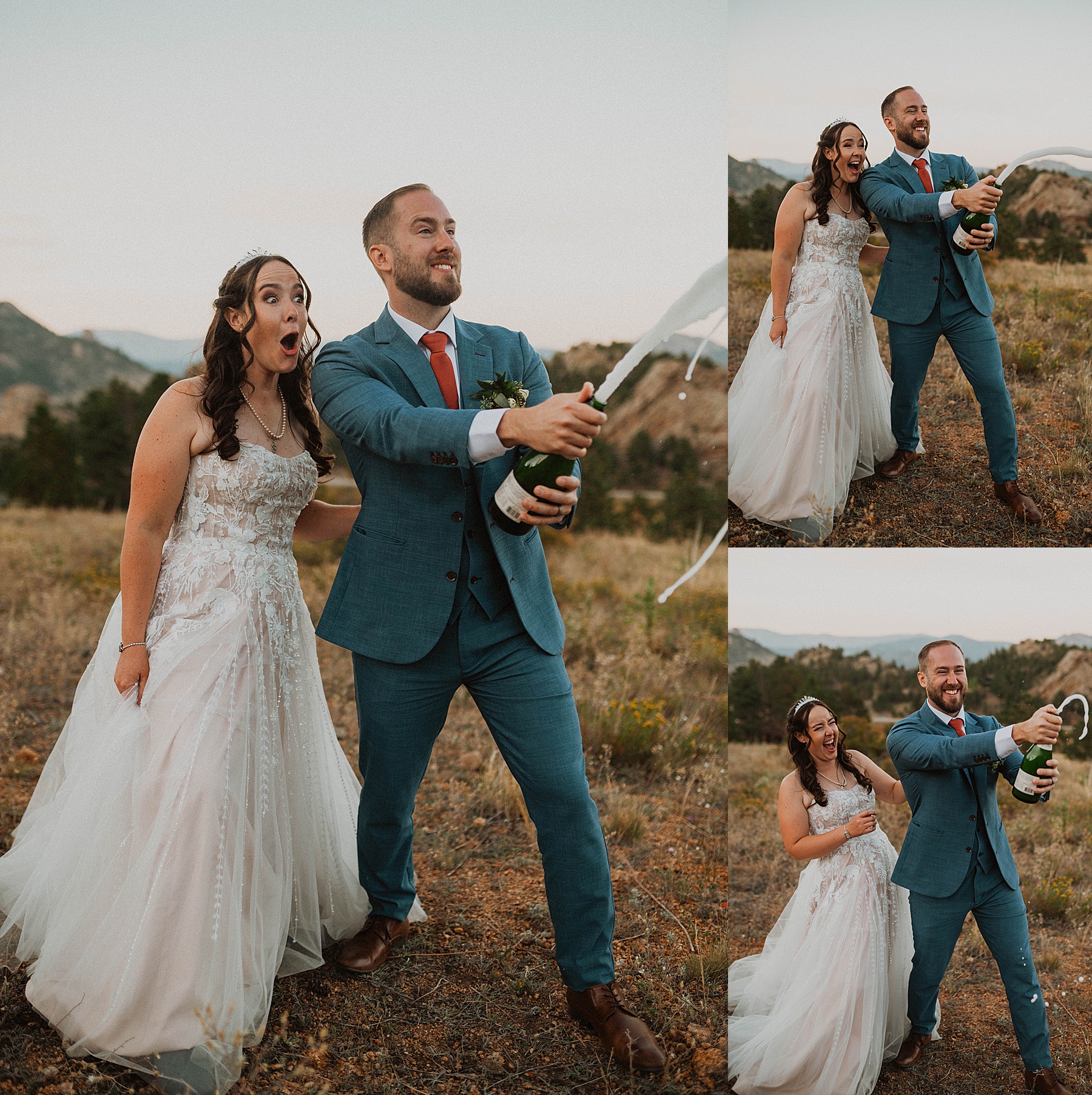 wedding at taharaa mountain lodge in estes park