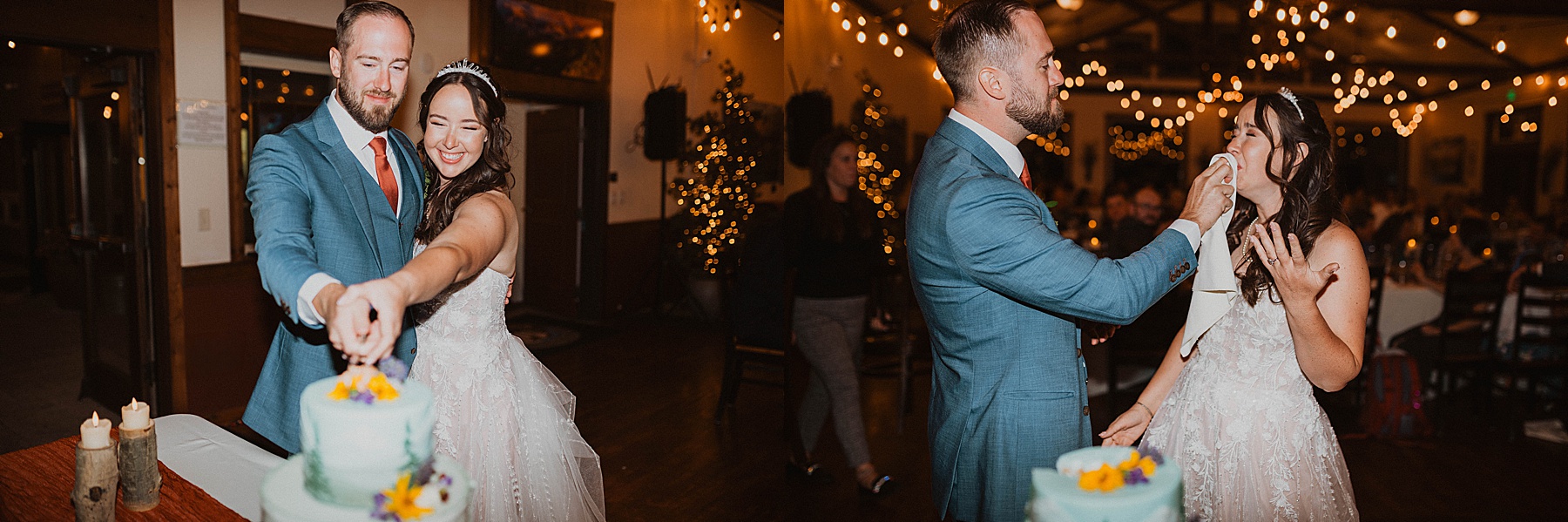 wedding at taharaa mountain lodge in estes park