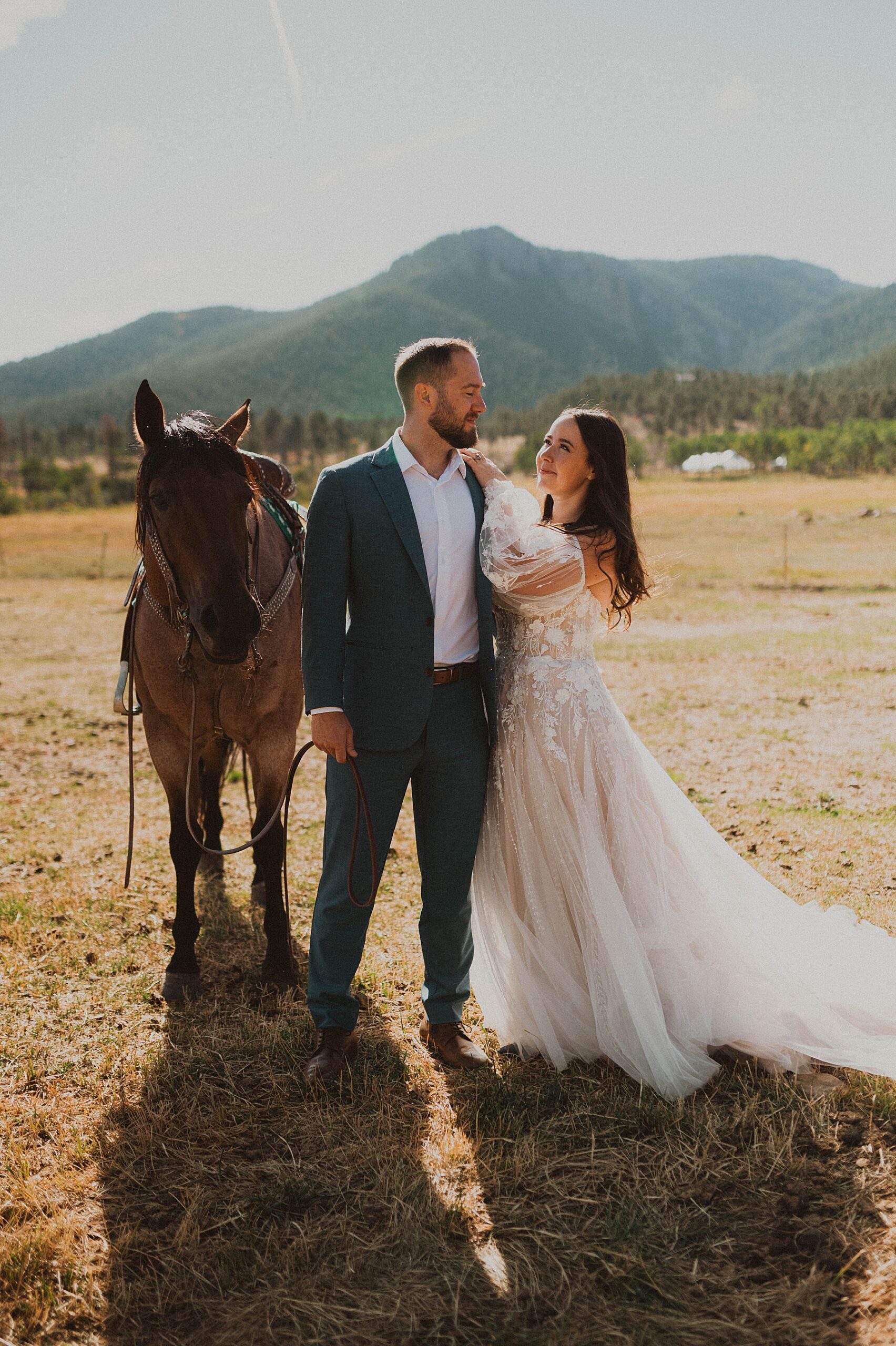 taharaa mountain lodge wedding in estes park, colorado 