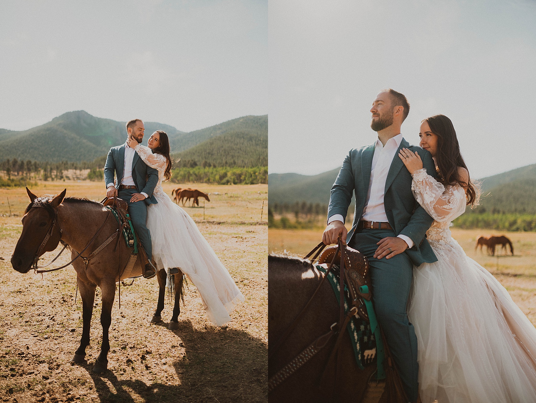 taharaa mountain lodge wedding in estes park, colorado 