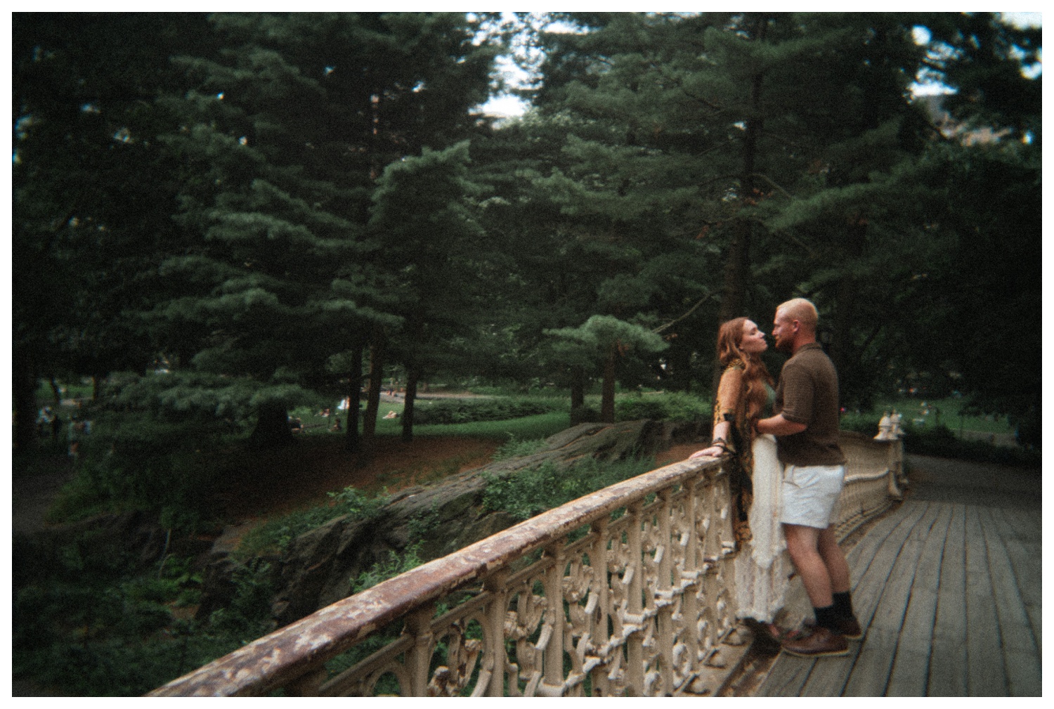 NYC engagement session in central park, midtown manhattan and time square.