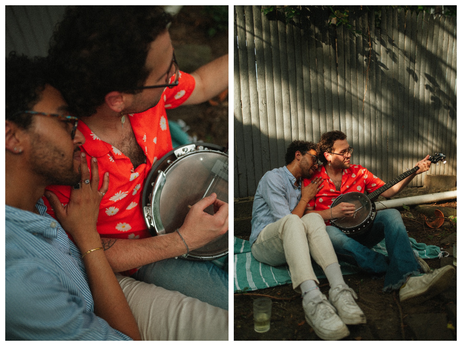 Brooklyn couple session. Engagement session in Brooklyn. NYC wedding photographer.