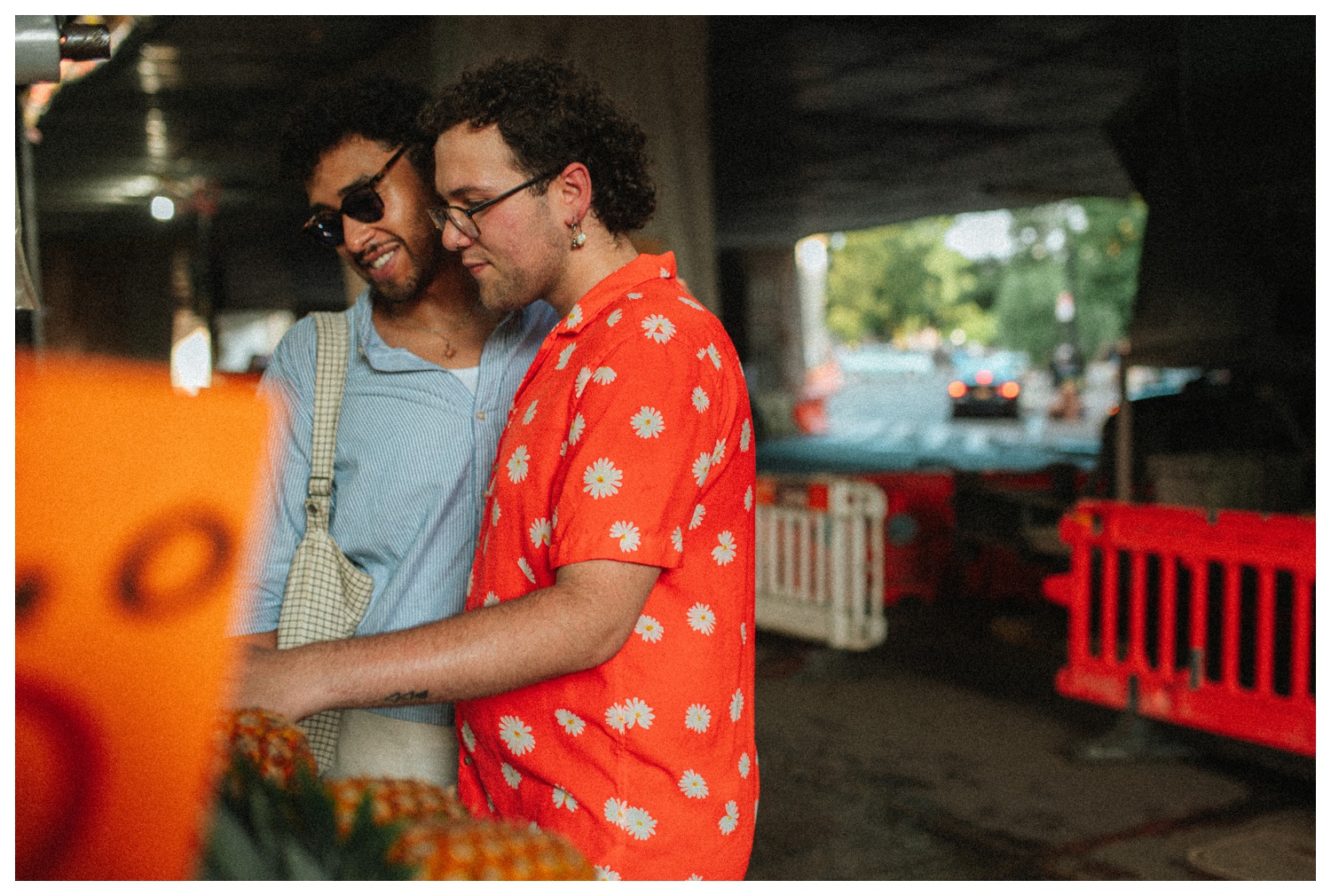 Brooklyn couple session. Engagement session in Brooklyn. NYC wedding photographer.