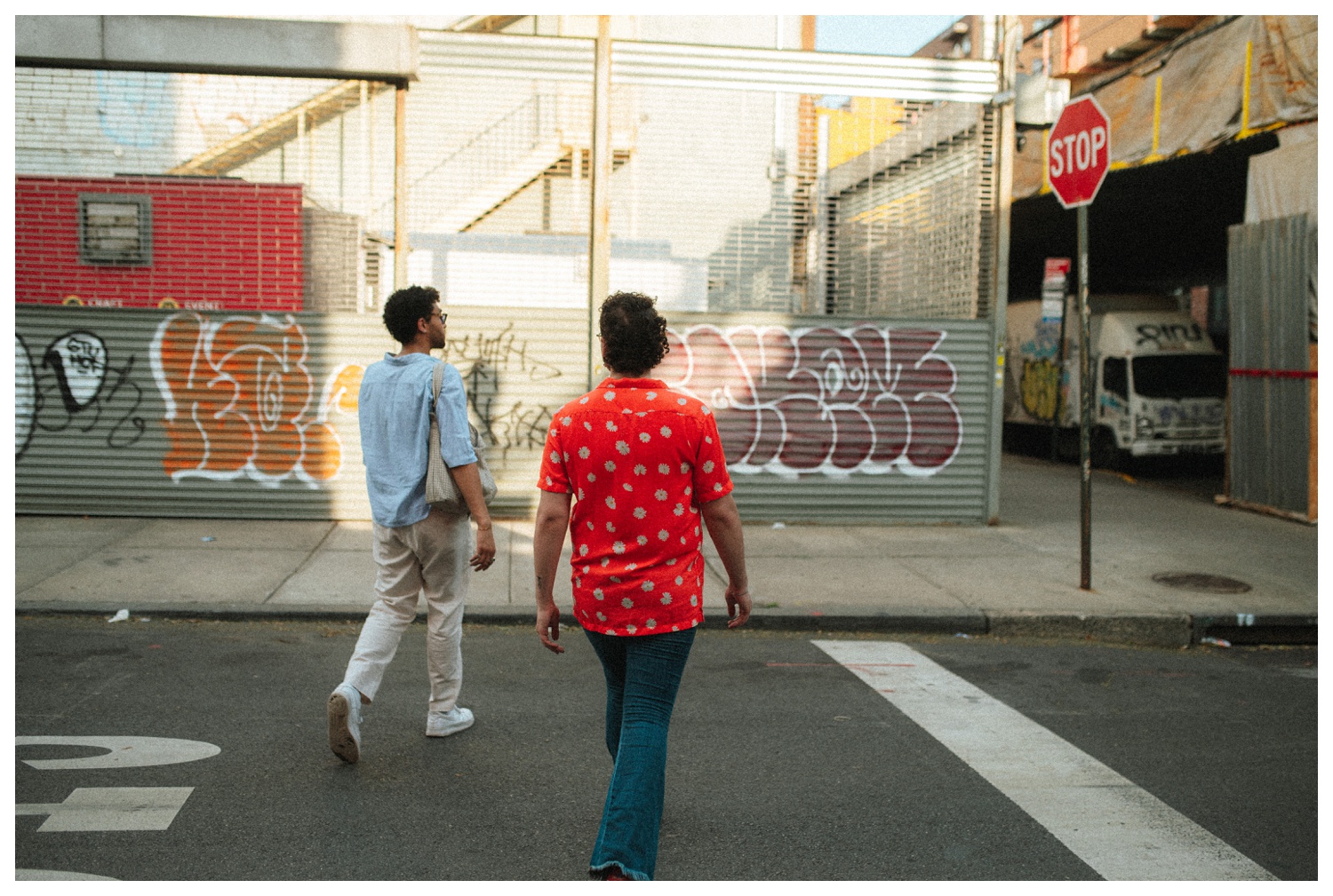 Brooklyn couple session. Engagement session in Brooklyn. NYC wedding photographer.
