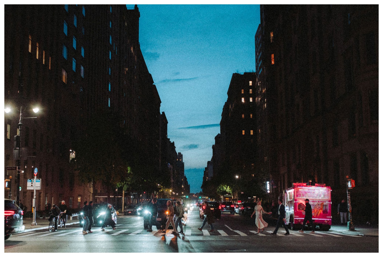 bride and groom at bethesda terrace in central park for an engagement session. NYC wedding photographer.