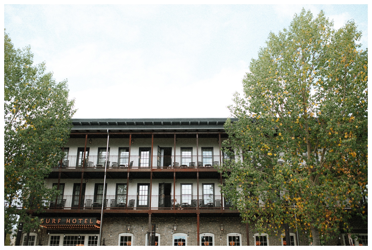 Surf hotel & Chateau wedding