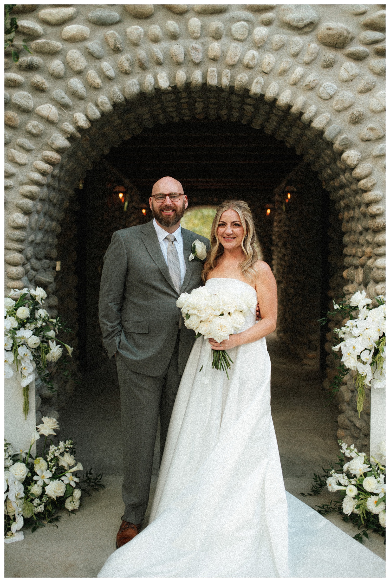 Bride and groom at their wedding in the Chateau of the Surf Hotel in Buena Vista. Colorado wedding photographer. Luxury wedding. Parr Photo Co.