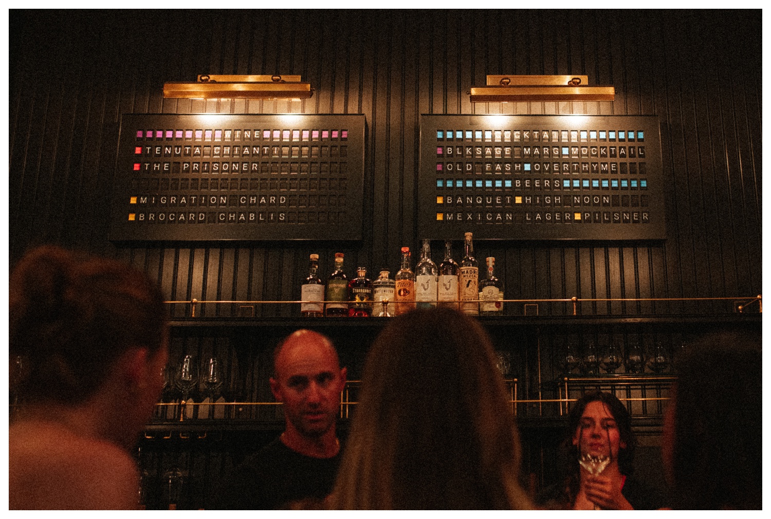 cocktail hour in the surf hotel