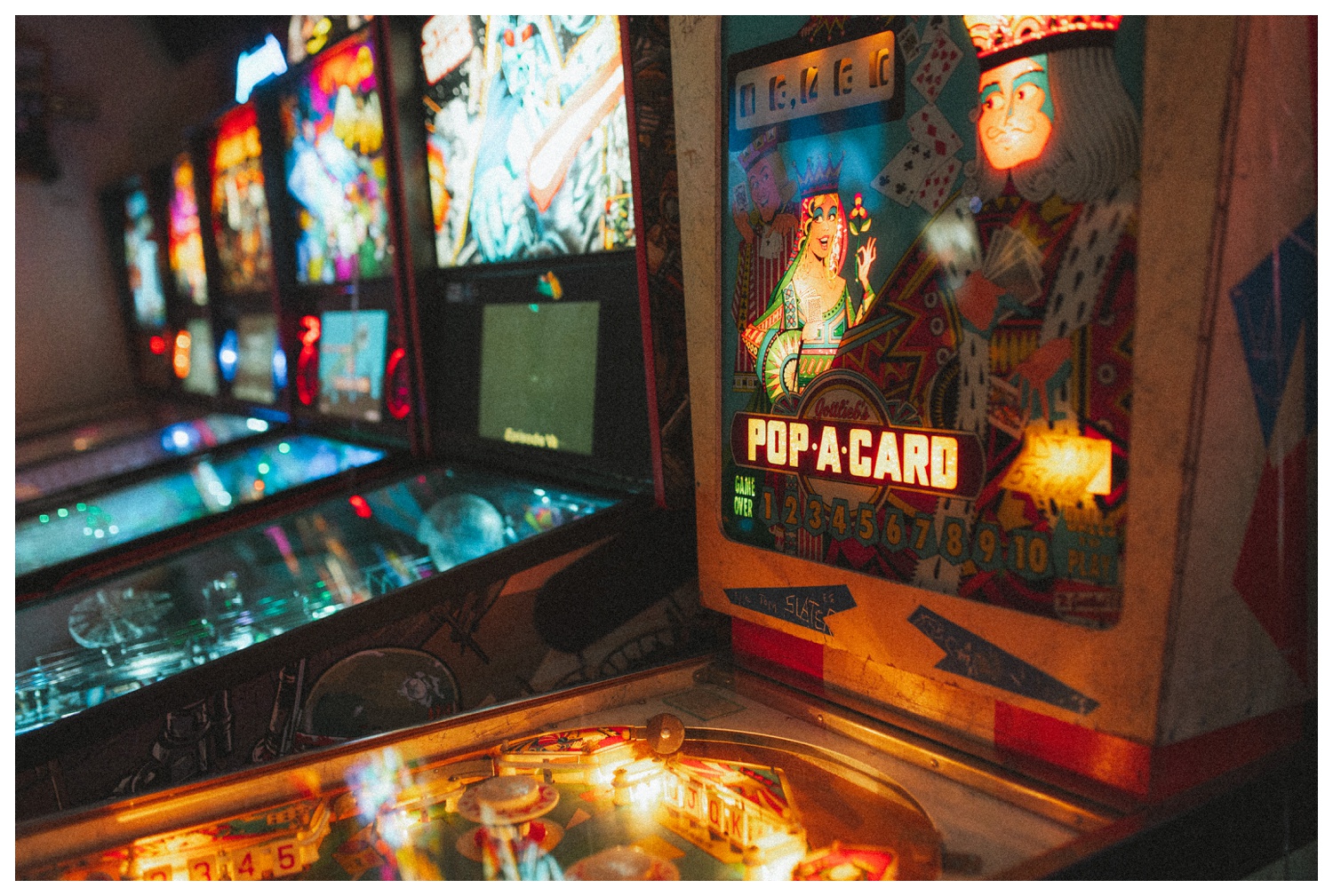 Sunshine Laundromat Pinball Bar in Williamsburg Brooklyn.